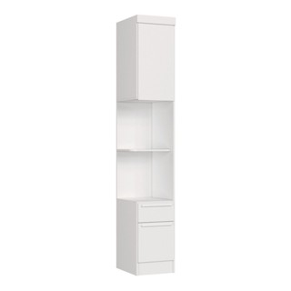 Módulo Mesa Cabeceira 2 Portas e 1 Gaveta Infinity Branco em Oferta na Shopee