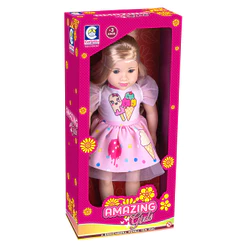 Boneca Amazing Girls Com Vestido De Sorvete
