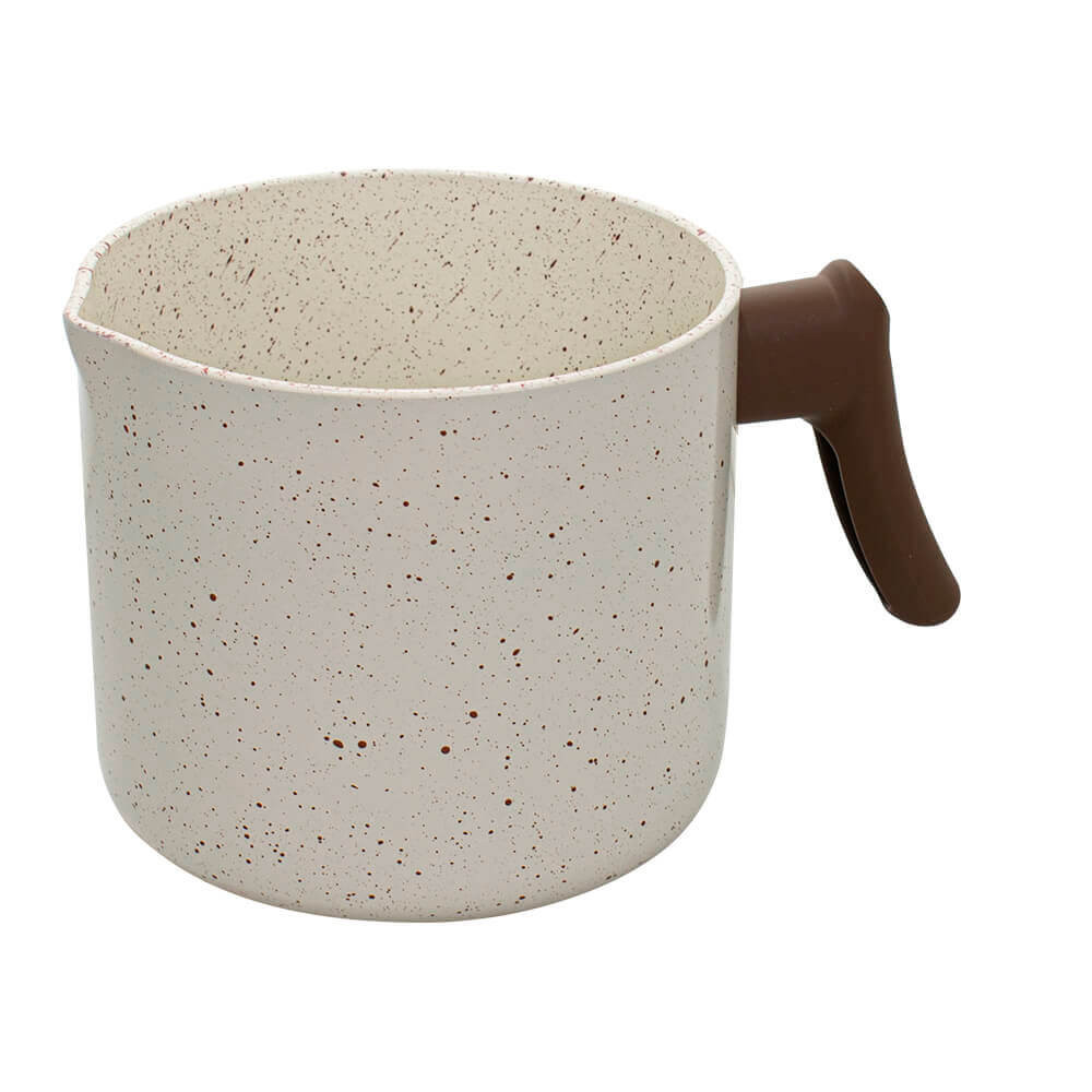 Leiteira Fervedor Indução Antiaderente Ceramic Life Smart Plus Vanilla 1,75 Litros - Brinox - Home & Living