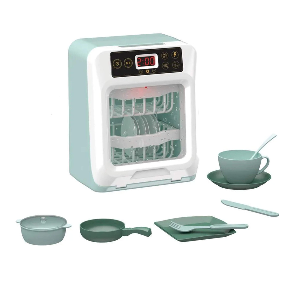 Brinquedo Mini Cozinha Lava-Louças Infantil com Luz, Som e Acessórios Fenix - LKC-994