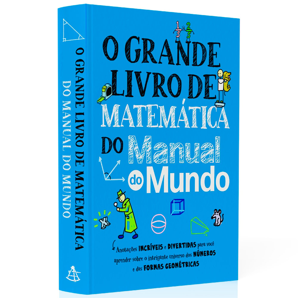 Grande Livro de Matemática do Manual do Mundo em Oferta na Shopee