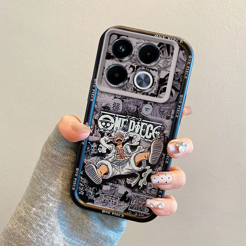 Para Infinix Note 40 5G X6851 X6852 Capa De Silicone Macio TPU 3D Padrão De Desenho Animado Proteção Completa Caixa De T