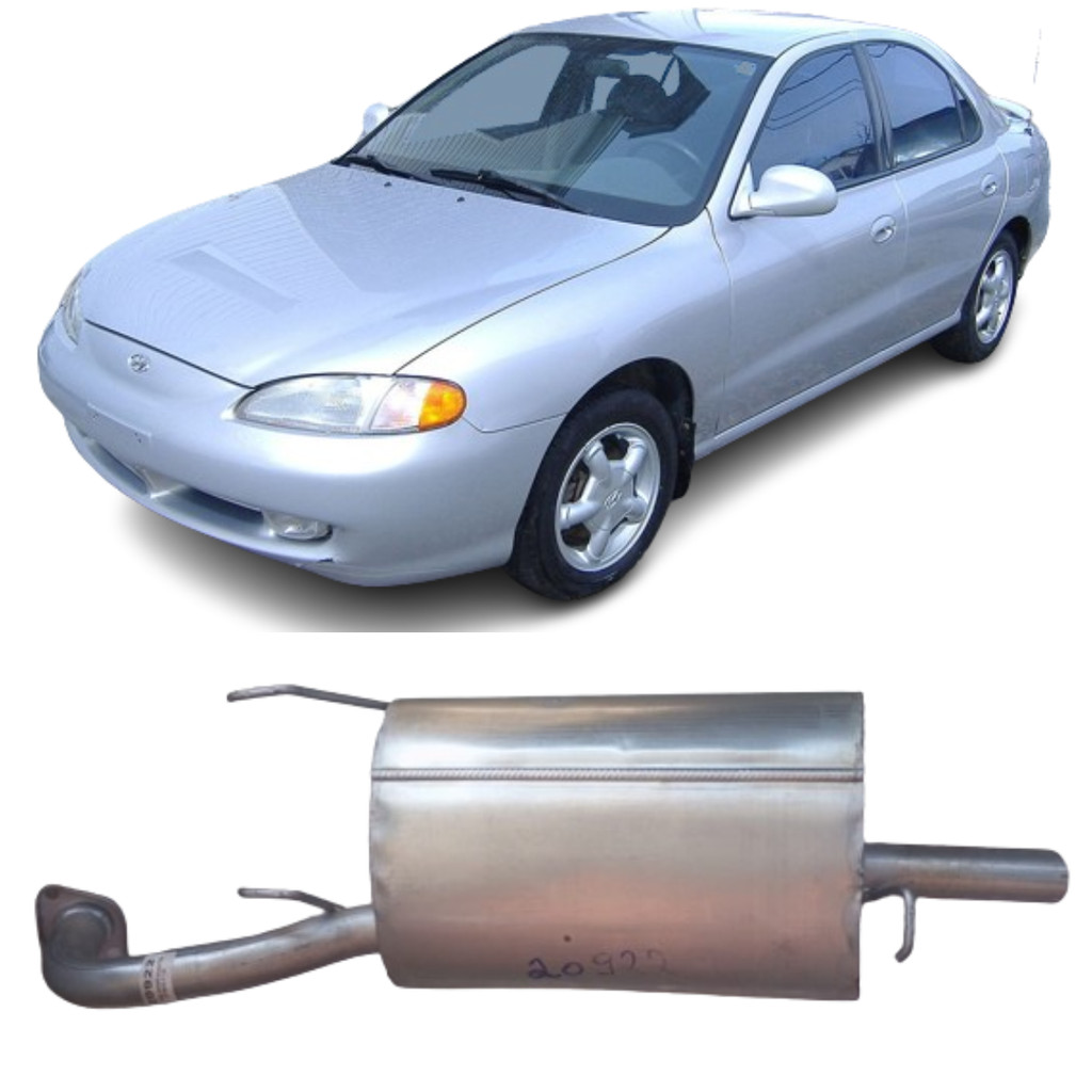 Silencioso Traseiro HYUNDAI ELANTRA 1.6/1.8/2.0 GLS 97/98