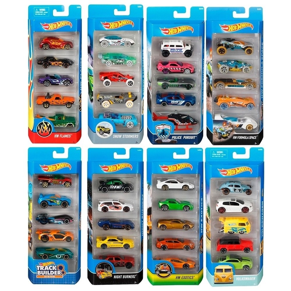 Carrinho Hot Wheels Básico 1806 Sortidos - Embalagem com 5 Peças em Oferta na Shopee