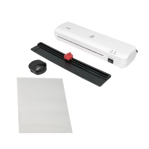 Kit Plastificadora Laminadora Poliseladora A4 PLA43 em Oferta na Shopee
