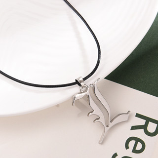 Anime DEATH NOTE Colar De Metal L·pingente De Lawliet em Oferta na Shopee