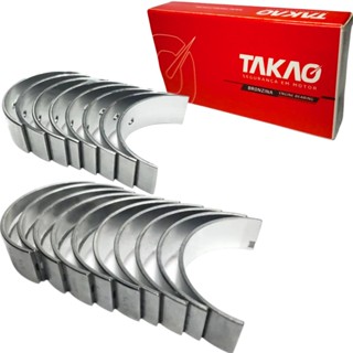 Kit Bronzina Mancal E Biela Casquilho Fixo Movel Fiesta Ka Ecosport Focus Courier 1.0 1.6 8v Zetec em Oferta na Shopee