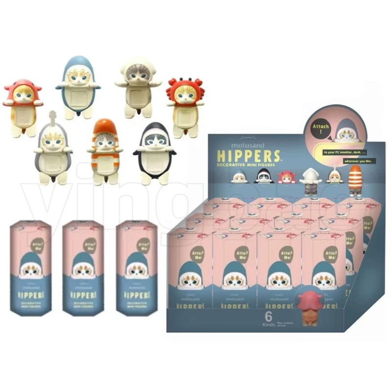 Hippers Decorativo Mini Anime Figuras Ornamentos Bonecas Fãs Brinquedo Infantil Presente