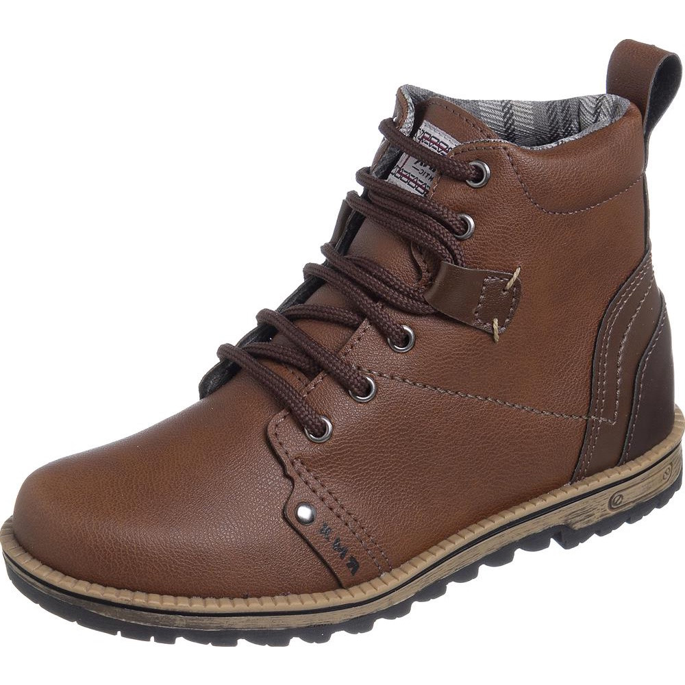 Bota Coturno Infantil Botinha Menino Vaqueiro Macia E Resistente Antiderrapante