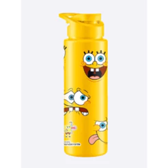 Garrafa Sport Bandeirante Personagens do Bob Esponja 750ml