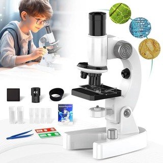 4800X Microscópio E Telefone Celular Link Câmera Kid Microscopic Observação Mundial Brinq…