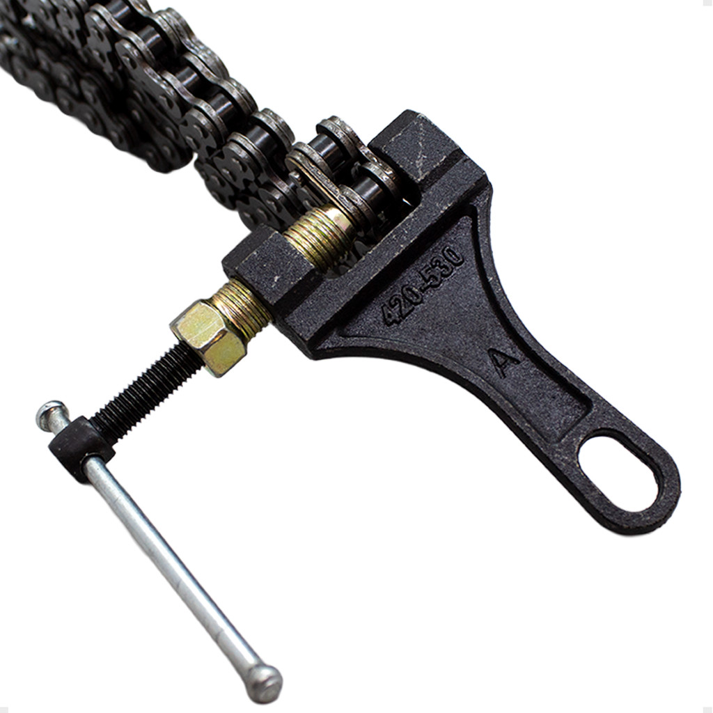Chave Extratora De Corrente Para Moto Tirar E Colocar Pino Pra Bicicleta Tamanho 420 Á 530