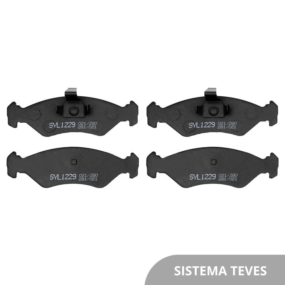 Pastilha de Freio Dianteiro Ka 1997 a 2015 Syl 1229