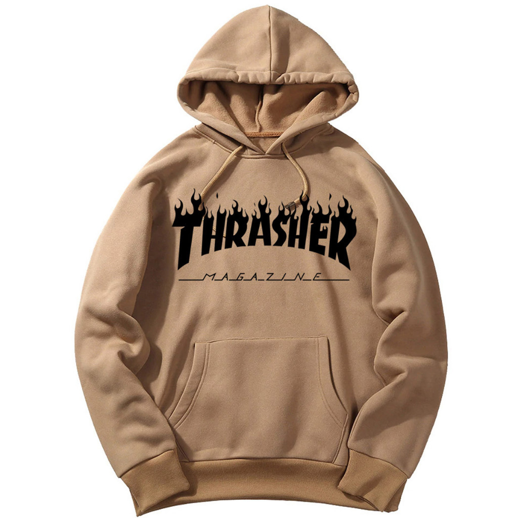 Moletom Streetwear Unissex Blusa De Frio Com Capuz e Bolso Canguru Várias Cores