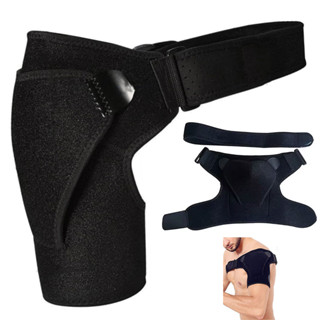 Ombreira Ortopedica Compressao Ajustavel Protetor Ombro Almofadada Fisioterapia Tensao Muscular Alivia Dor Lesao em Oferta na Shopee