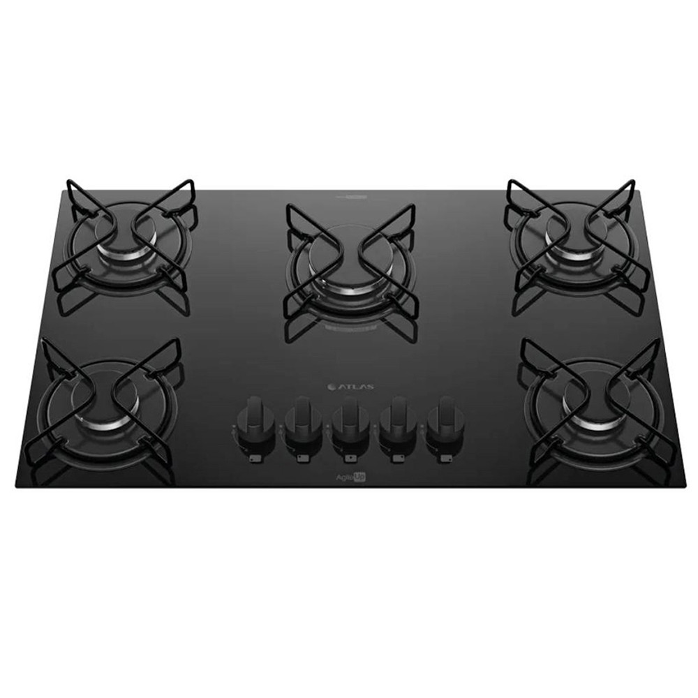 Cooktop 5 Bocas Agile Up Acendimento Automático Atlas em Oferta na Shopee