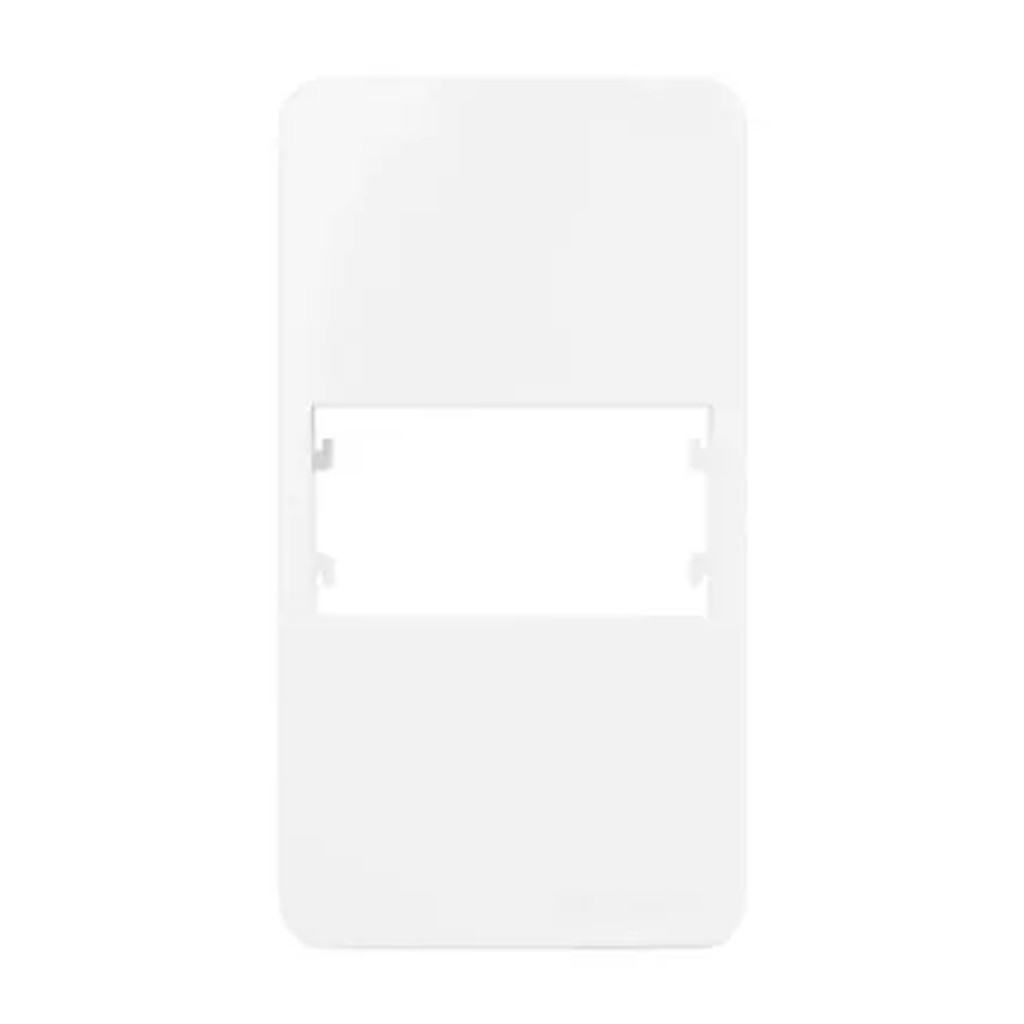 PLACA P/ CONDULETE 3/4" CEGA C/ SUPORTE SLEEK BRANCO