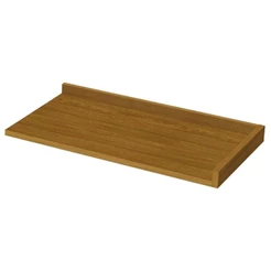 Tampo p/ Balcão Cozinha Gabinete Canto Reto Americana 94x54cm Nature - Henn
