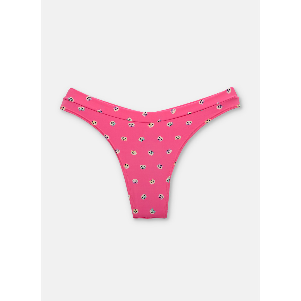 Calcinha Fio Dental Adulto Microfibra Onça - Puket - Baby & Kids Fashion