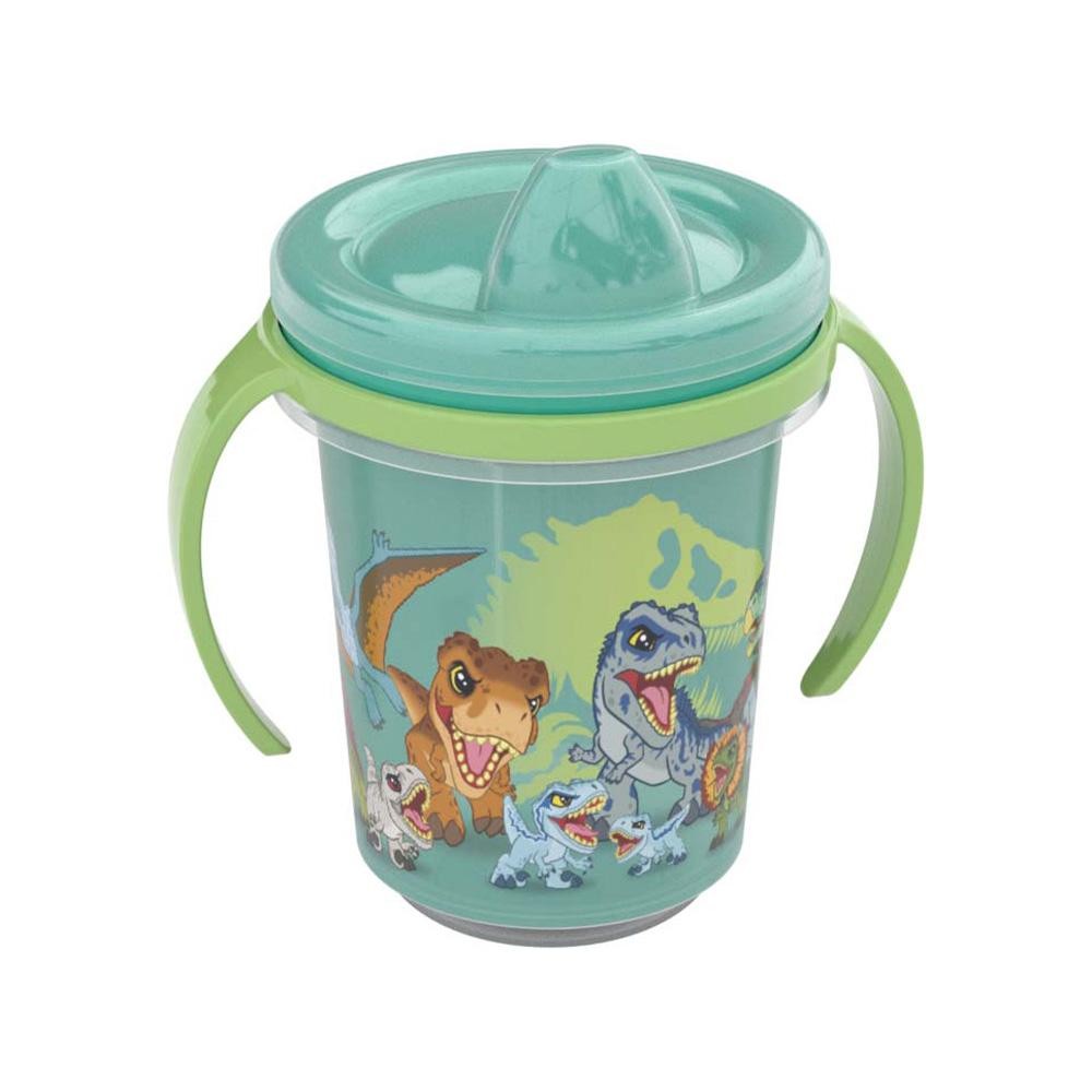 Caneca Jurassic Explorer Treinamento Transição Plasútil em Oferta na Shopee