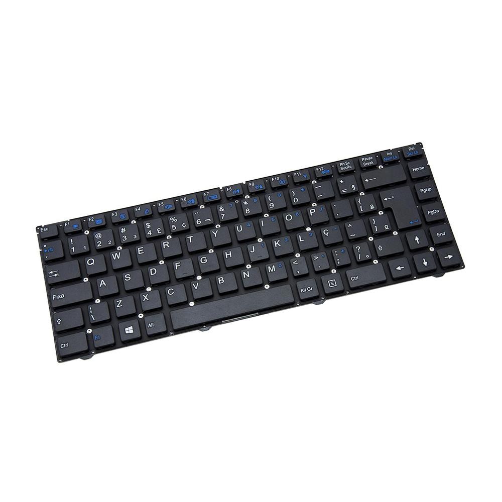 Teclado para Notebook Itautec Infoway W7535 | Preto ABNT2 - F12 WI-FI - Computers & Accessories