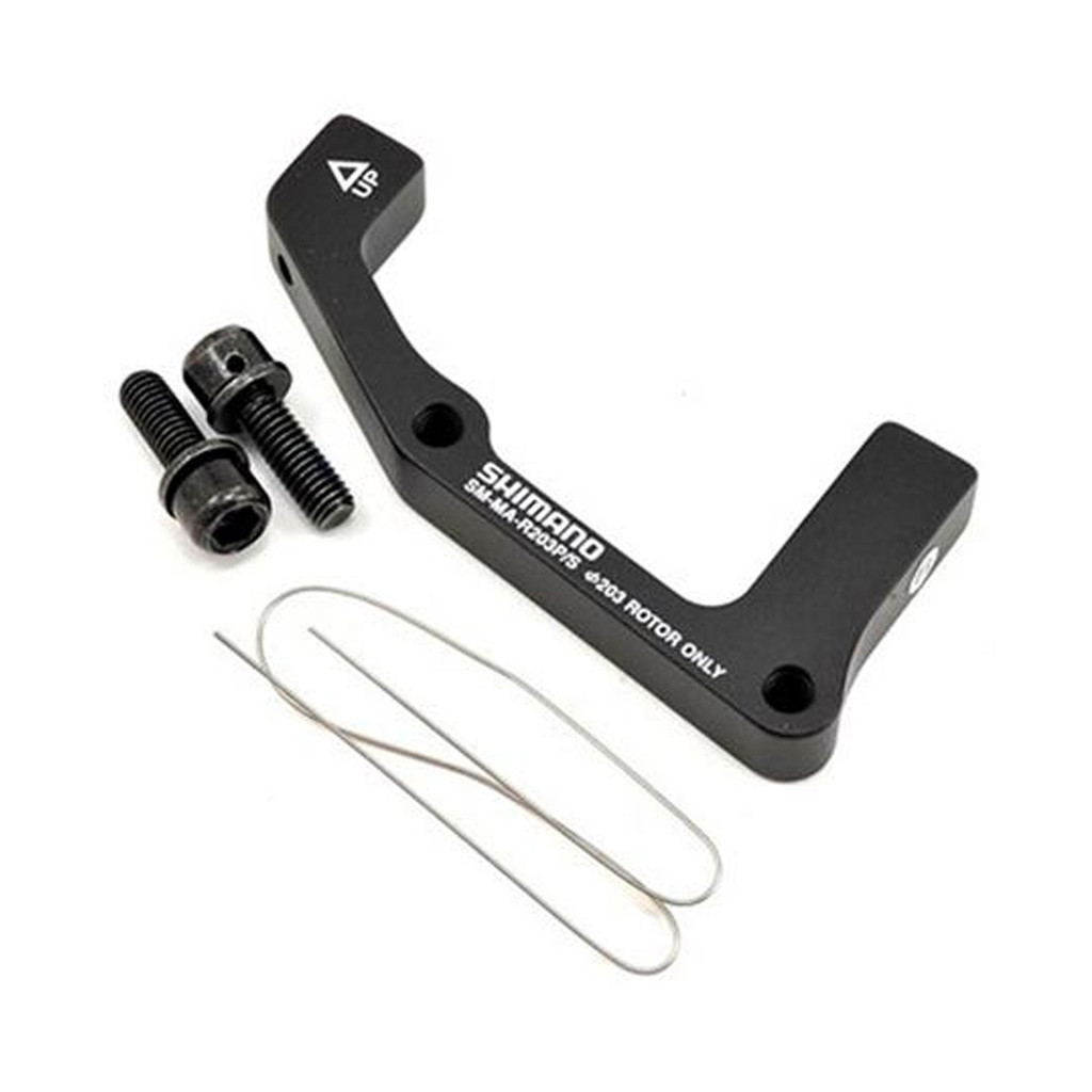 ADAPTADOR DE FREIO À DISCO SHIMANO POST MONT/IS 203MM - TRASEIRO em Oferta na Shopee