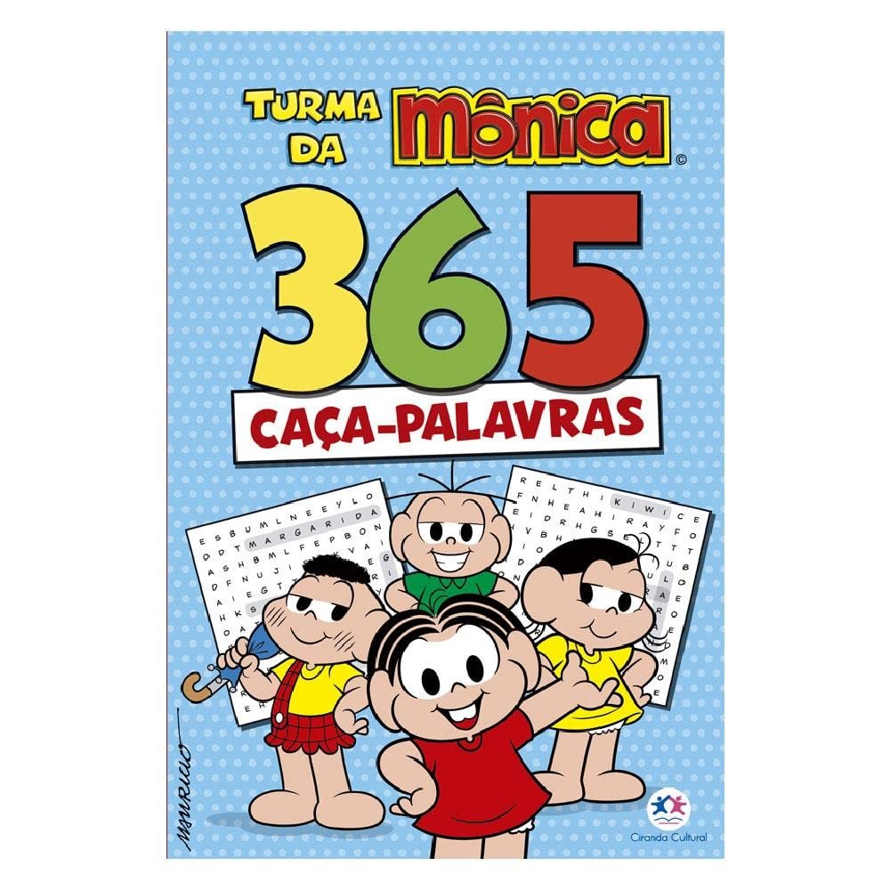 Turma da Mônica - 365 Caça-palavras em Oferta na Shopee