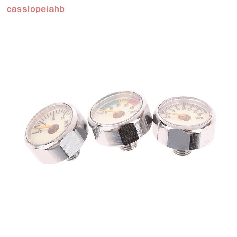 (cassiopeiahb) Manômetro De Micropressão De Ar | Rosca M10 M8 5MPA 10MPA 20MPA 30MPA 35MPA 40MPA 300BAR 3500PSI 5000PSI