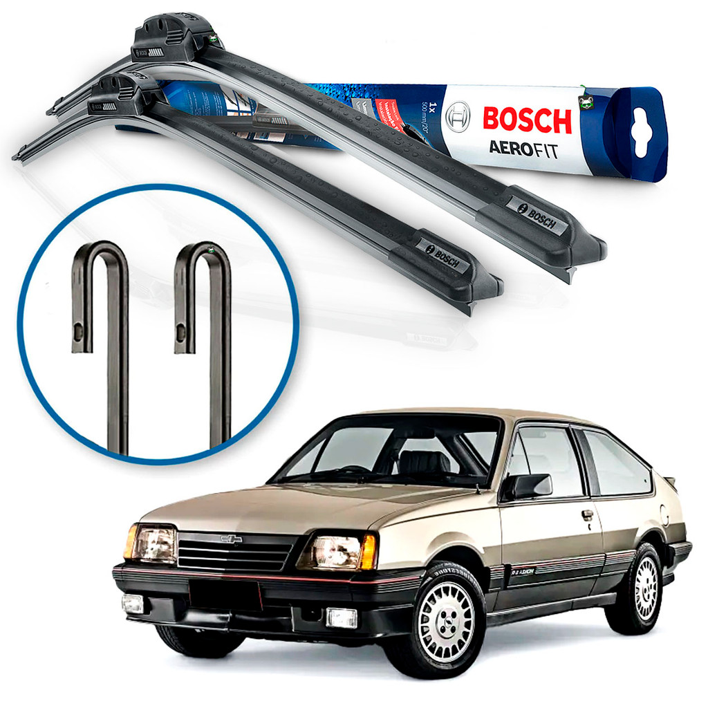 Par Palheta Limpador Parabrisa Bosch Chevrolet Kadett GSi 1989 1990 1991 1992 a 1997 em Oferta na Shopee