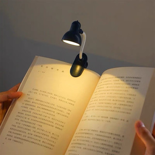 Mini Lâmpada De Mesa LED Livro De Leitura com Clipe De suporte Luz Ajustável Portátil