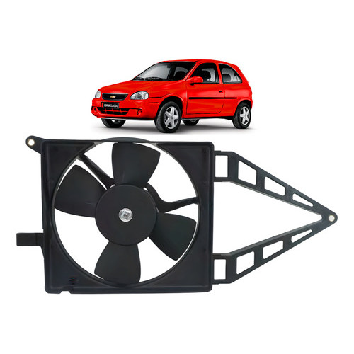 Ventoinha Com Defletor Radiador Classic/corsa 94 À 02 - S/ar