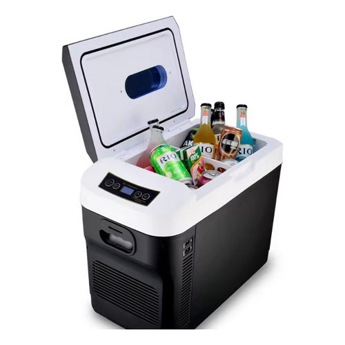 Mini Geladeira Portátil Para Carro Trailler 12/24v 28 Litros 110v ou 220v em Oferta na Shopee