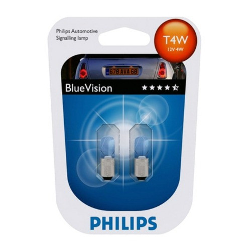 Lâmpada Blue Vision T4w Philips (par)