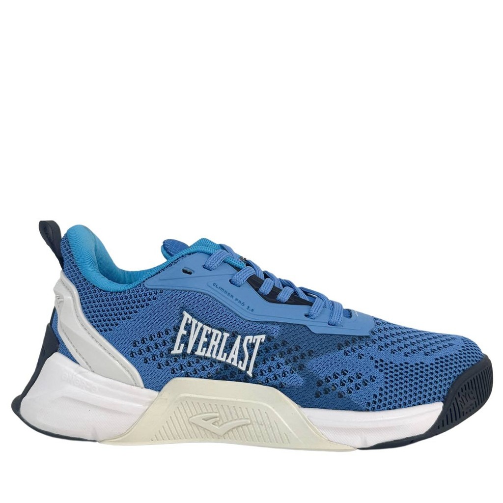 Tênis Everlast Climber Pro 2.0 Feminino Azul Branco Treino Academia Leve Confort