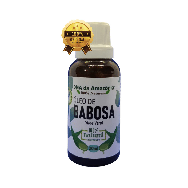 Óleo de Babosa (Aloe Vera) 30ml | DNA da Amazônia