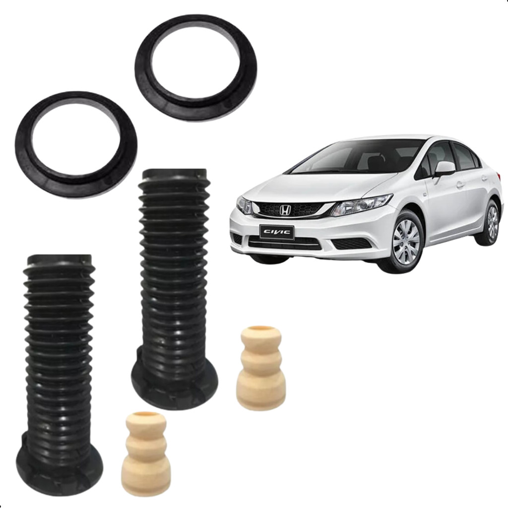 Kit Batente Coifa Amortecedor New Civic G9 12 a 16+Rolamento