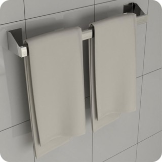 Porta Toalha de Banho Adesivo 3m Inox Banheiro De Parede DF em Oferta na Shopee