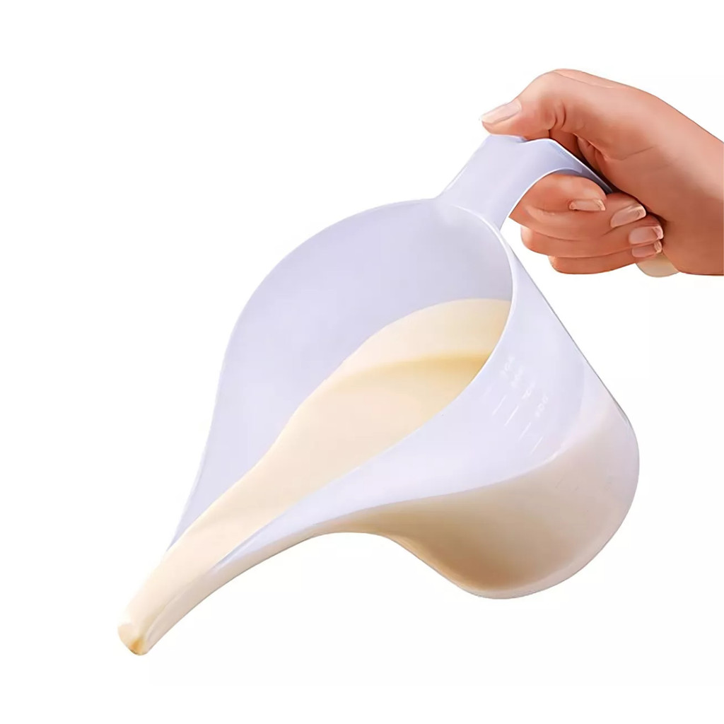 Jarra Funil Culinária Graduada Medidora Funcional De Plástico 800 Ml Incolor Plasutil em Oferta na Shopee