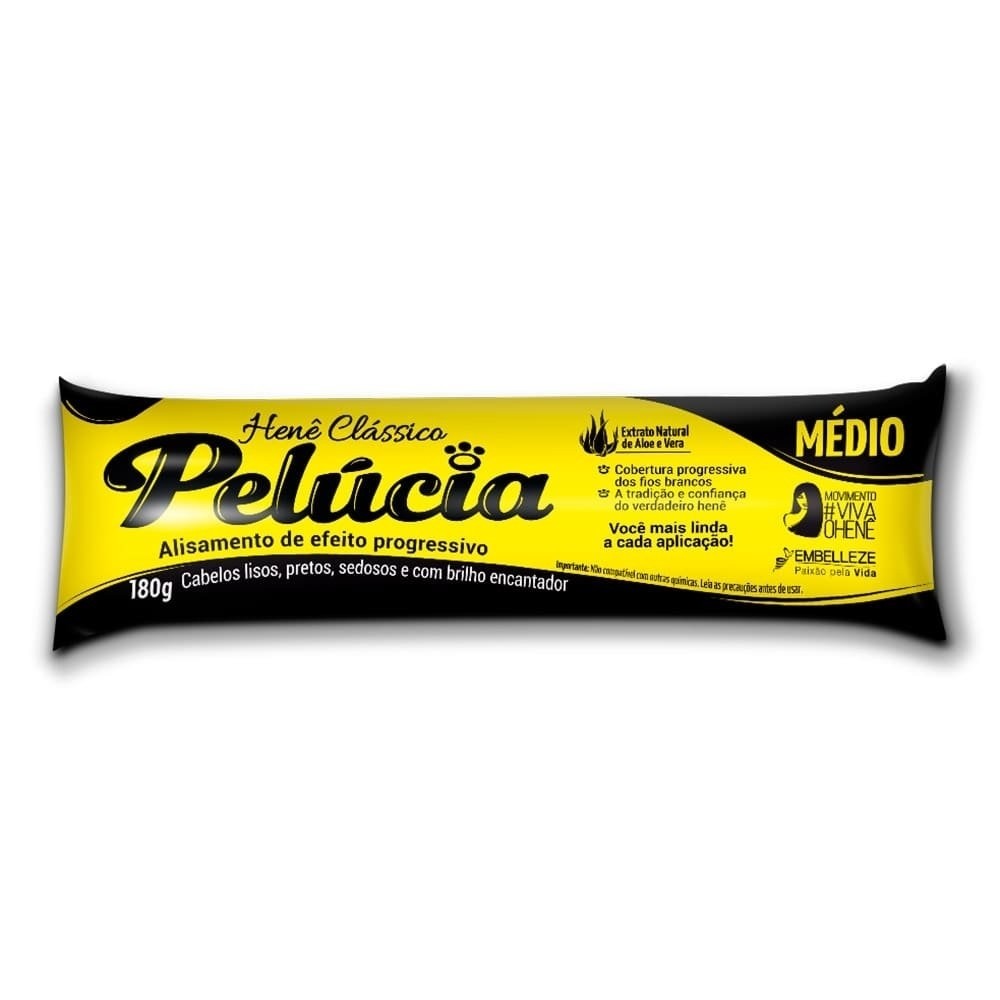 Alisante em Creme Henê Pelúcia Médio 180g em Oferta na Shopee