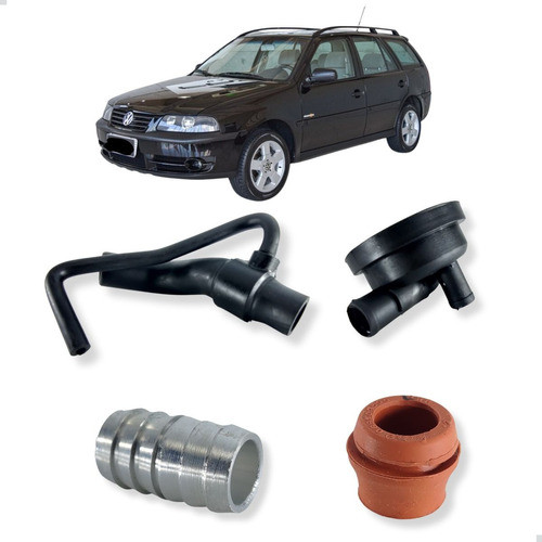 Kit Mangueira Bucha Conexão Antichama Parati Mt Ap G2 G3