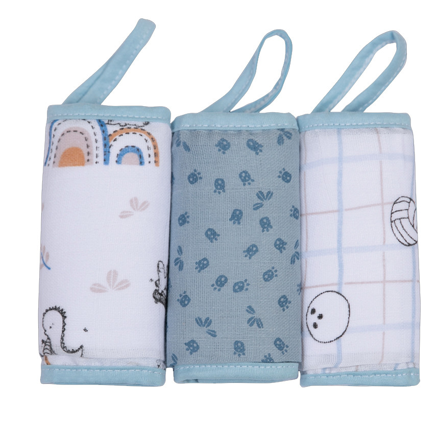 Kit Pano De Boca Papi Soft Estampado - 3 Peças em Oferta na Shopee