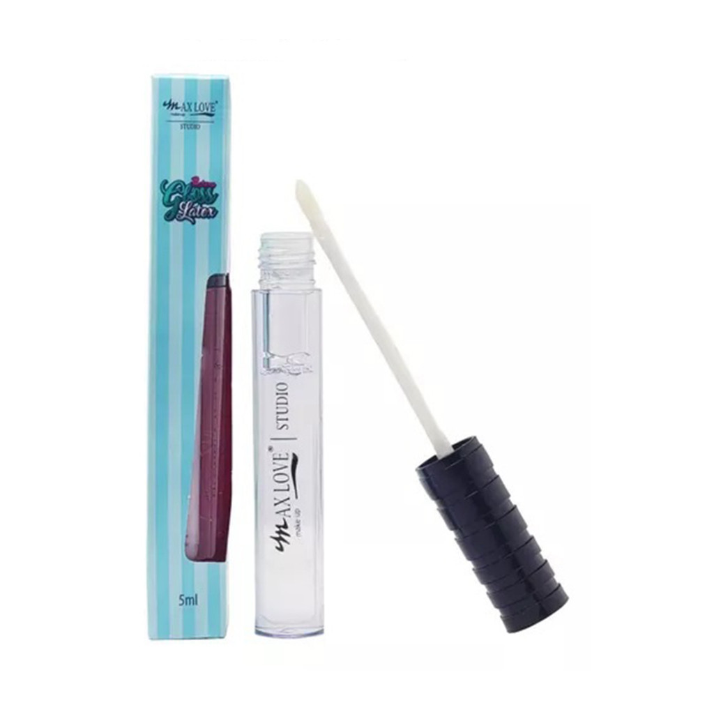 Batom Gloss Max love Latex Incolor Cor 07