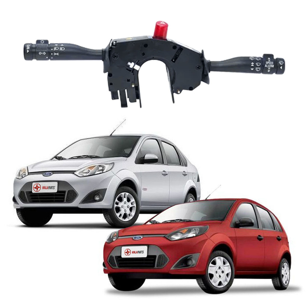 Chave Seta Fiesta Hatch 2011 12 13 14 Computador Bordo Speed Alarm 2 Velocidades