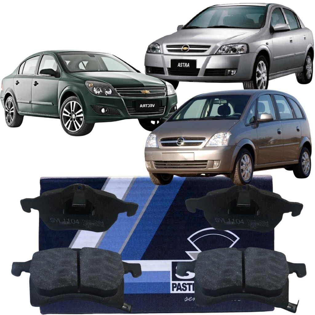 Pastilha De Freio Dianteiro Syl Astra Meriva Vectra E Zafira