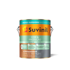TINTA ESMALTE SUVINIL BASE ÁGUA BRILHANTE 3,6L VÁRIAS CORES