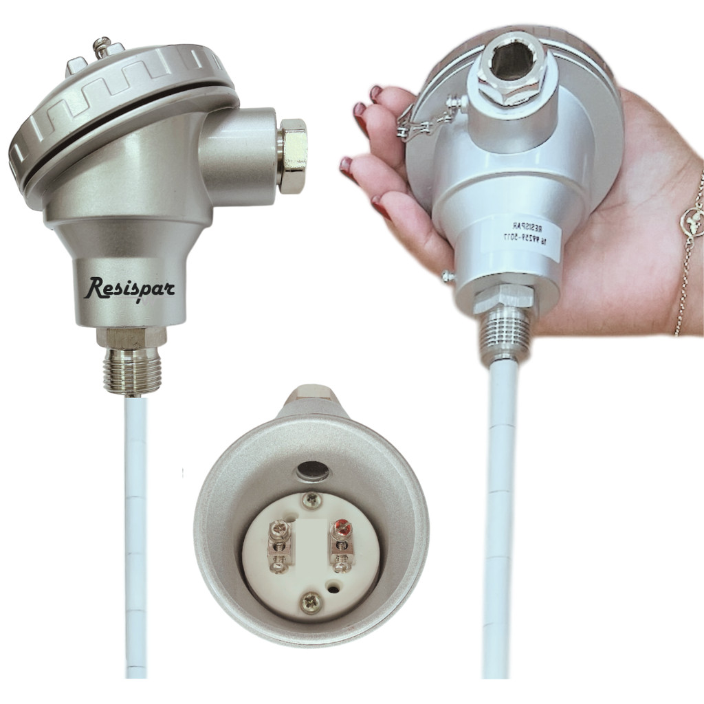 Termopar Sensor K8 Alta Temperatura Haste Cerâmica 1100°C