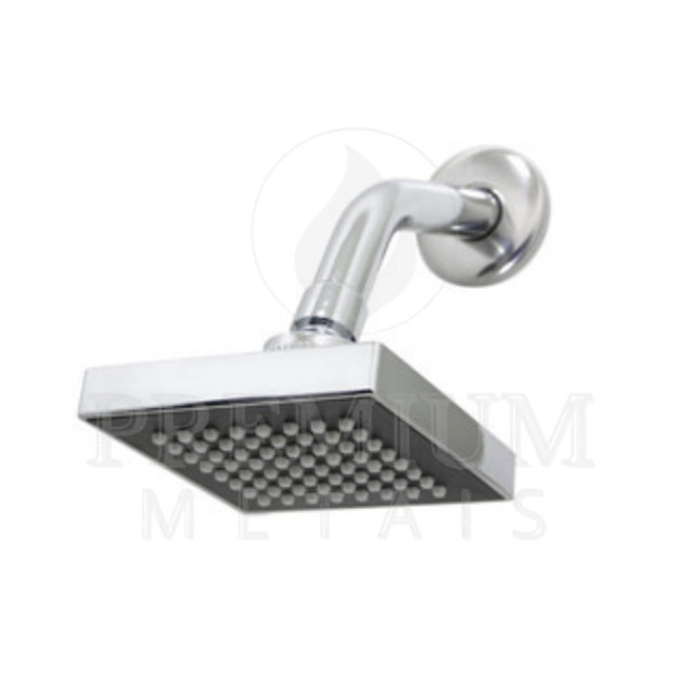 Chuveiro Ducha a Gás Rubi Soft Articulável - Ducha fria piscina - Chuveiro quadrado