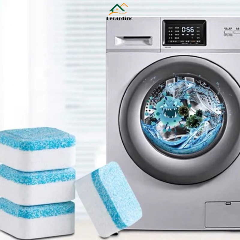Kit 10 Limpador de máquina de lavar, comprimido efervescente sólido para remover manchas