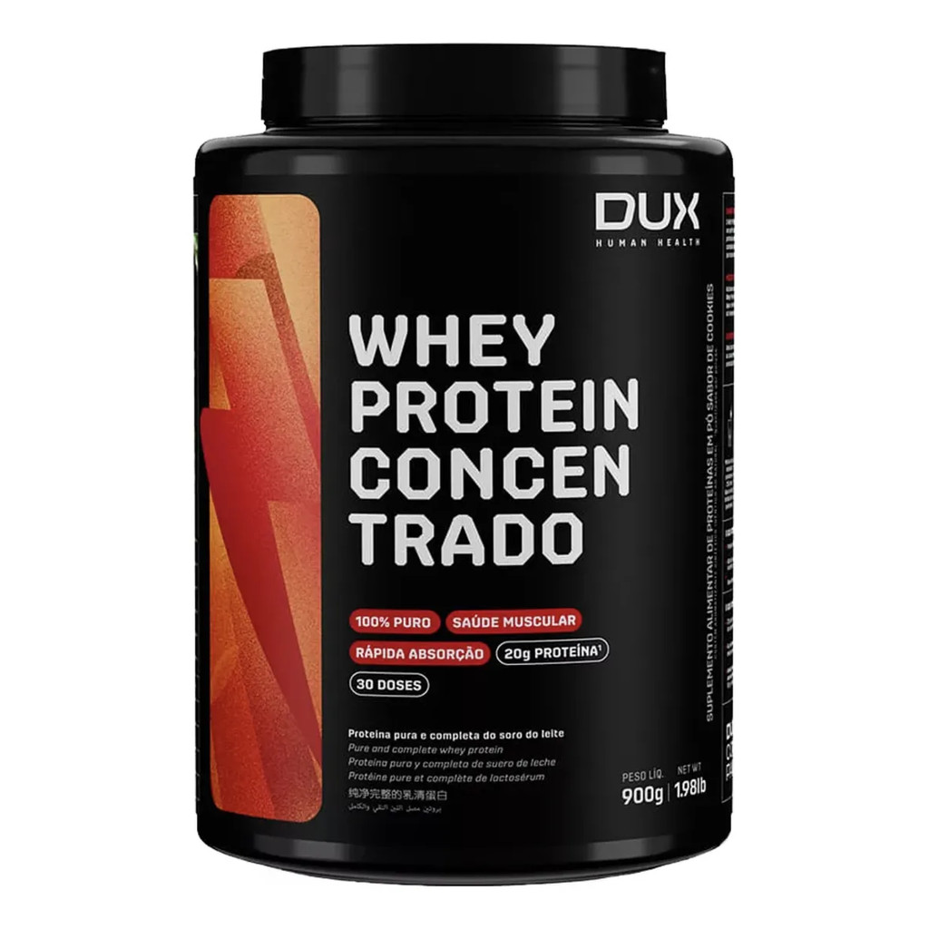 Whey Protein Concentrado Doce de Leite 900G Dux