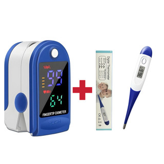 Kit 3 Oxímetro de Dedo Digital Portátil | Medidor de Oxigênio SpO2 e Frequência Cardíaca …